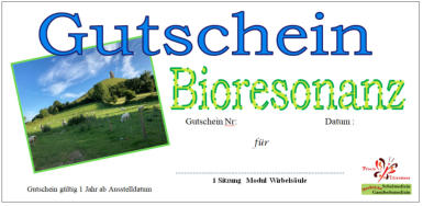 Bild Gutschein Bioresonanz