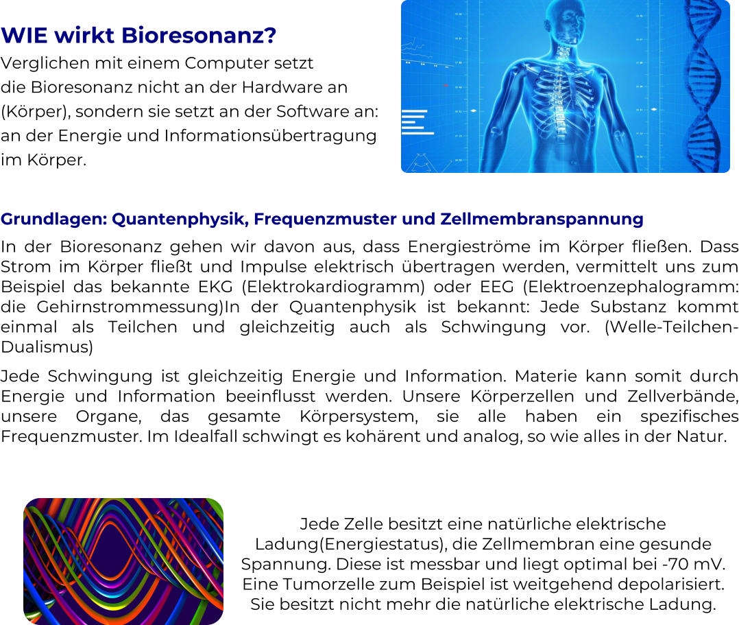 Bild Bioresonanz Frequenzmuster