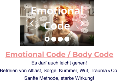 Widget Emotional Code, Body Code, Gesundheitscode